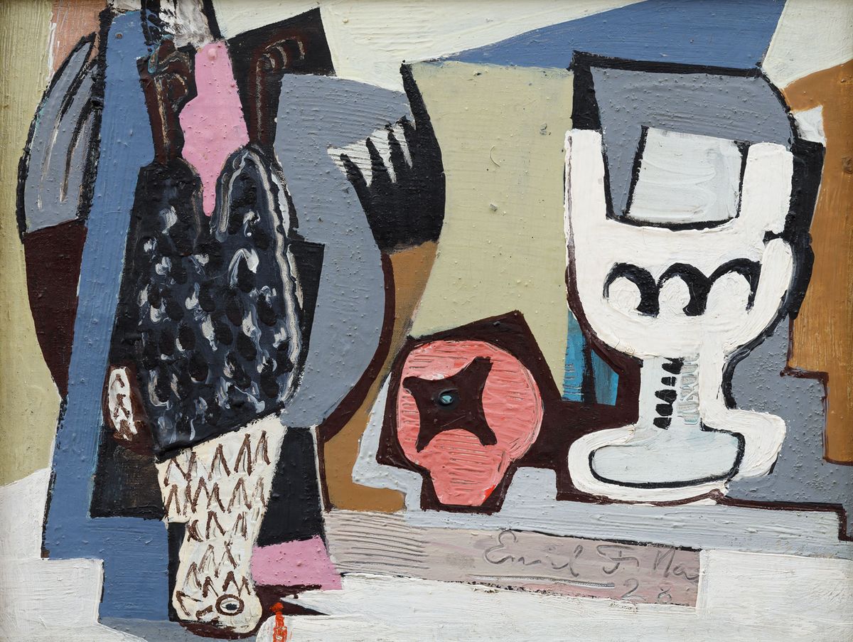 Still Life with a Goblet - Emil Filla | The KODL Gallery
