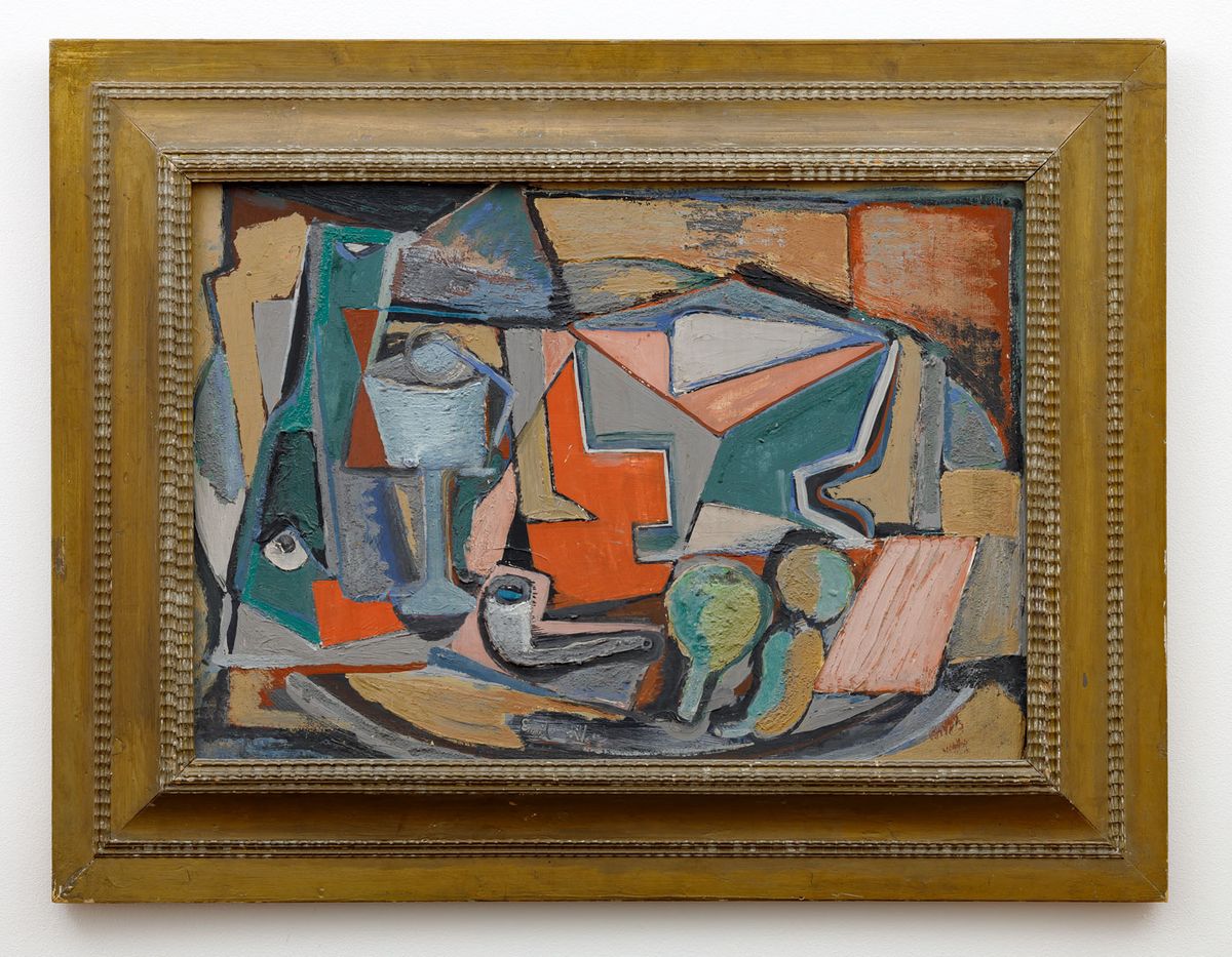 Still Life with Pipe and Tray - Emil Filla | The KODL Gallery
