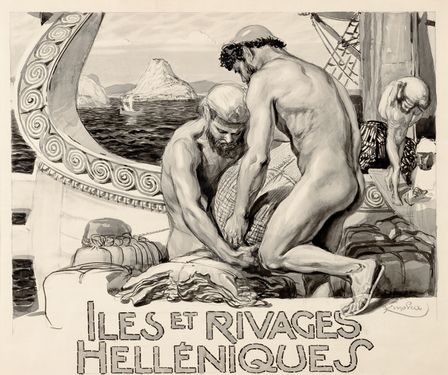 Iles et rivages helléniques (Helénské ostrovy a helénská pobřeží), záhlaví kapitoly