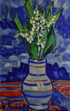 Lilies of the Valley in a Jug