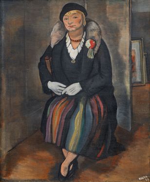 Sitting Woman – Nora Kars