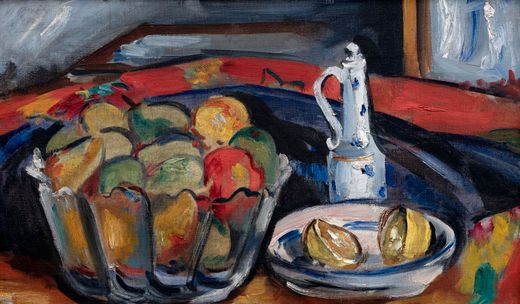 Still Life With Bowl and Fruit
