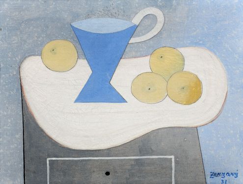 Still life with kettle