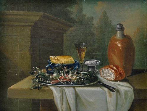 Still-life with vegetable