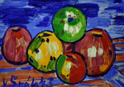 Still Life with Apples