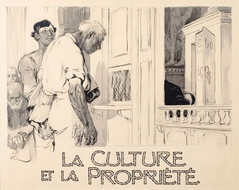 La culture et la propriété (Kultura a vlastnictví), záhlaví kapitoly