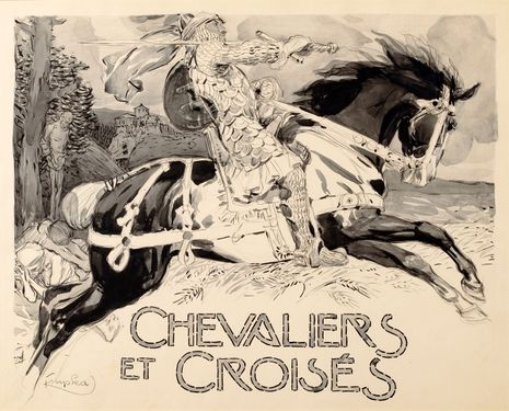Chevaliers et Croisés (Rytíři a křižáci), záhlaví kapitoly