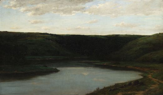 Lakeside landscape
