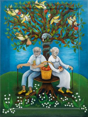 Adam a Eva v penzi