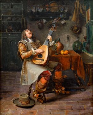 The Mandolin Player