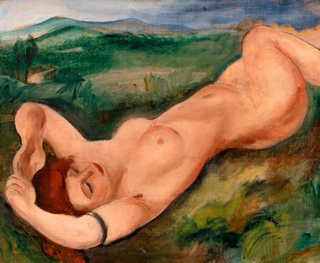 Nude in a Landscape