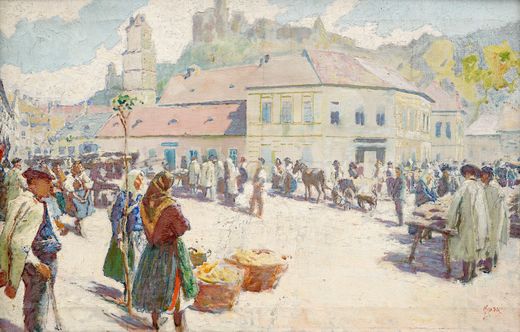 Marketplace in Trenčín