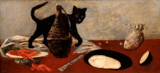 Still Life with a Cat
