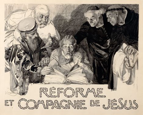 Réforme et Compagnie de Jésus (Reformace a Tovaryšstvo Ježíšovo), záhlaví kapitoly