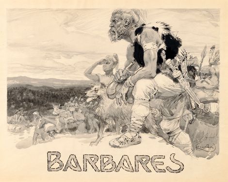 Barbares (Barbaři), záhlaví kapitoly