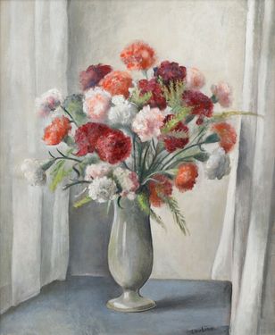 Carnations in a Vase