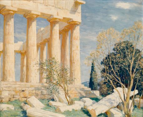 Acropolis in Spring