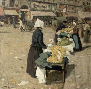 Zeleninový trh v Paříži