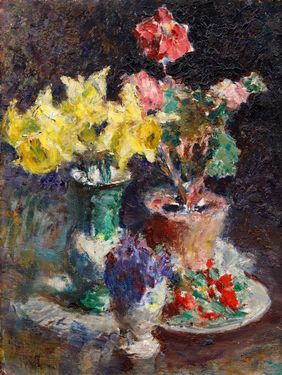Still Life with a Bouquet of Daffodils