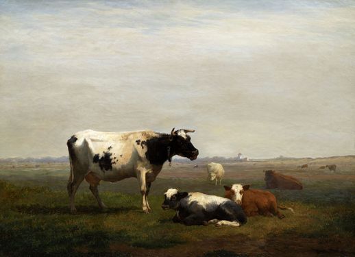 Landscape with Cows