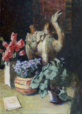 Still life with Chinese camel