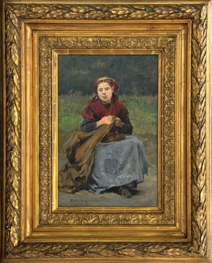 The Girl with Coat
