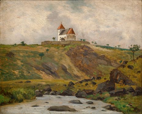 Landscape near Ronov