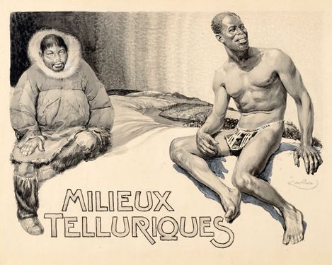 Milieux telluriques (Zemská prostředí), záhlaví kapitoly