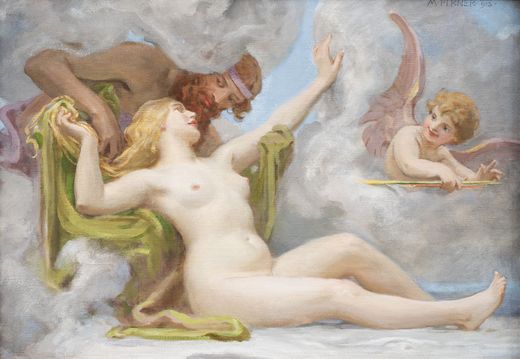 Mythological scene