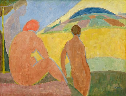 Naked Women in the Sun