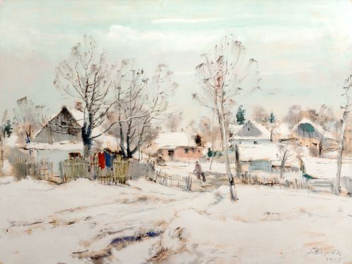 Early Spring in the Village