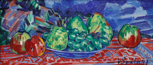 Still Life with Grapes