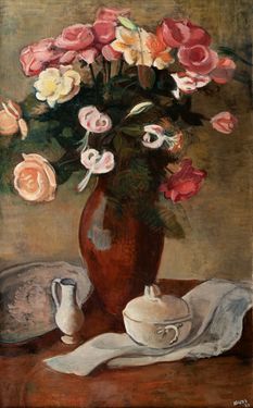 Still life with bouquet