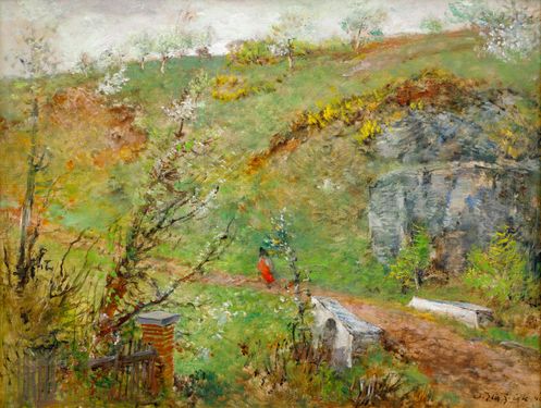 Hillside in Blossom