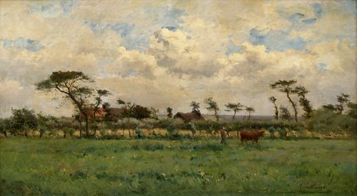 Landscape with herder