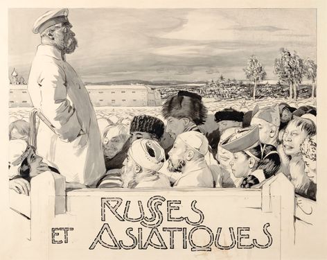 Russes et Asiatiques (Rusové a Asiati), záhlaví kapitoly