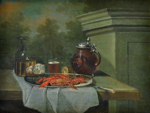 Still-life with crawfish