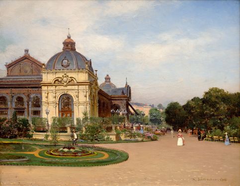 On the Promenade in Karlovy Vary