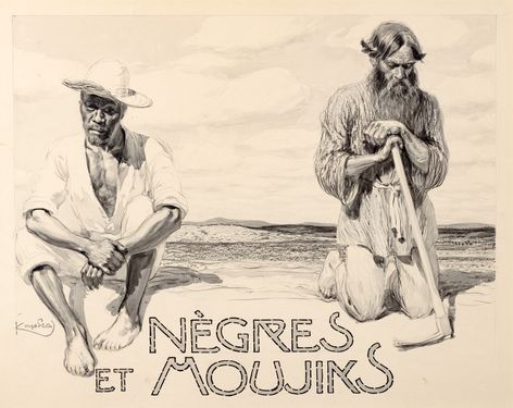 Nègres et Moujiks (Černoši a mužici), záhlaví kapitoly