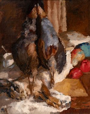 Still Life with Pheasants and a Hare