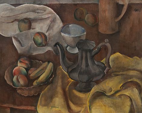 Still life with a teapot