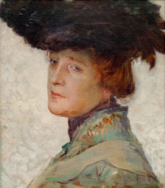 Study for a Portrait of Mrs F. Jelínková