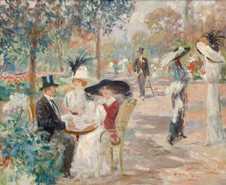 Promenade in Paris Park