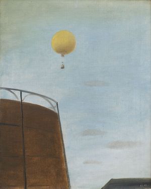 Balloon over the Gas Plant