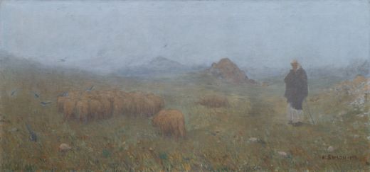 Pasture in the Fog