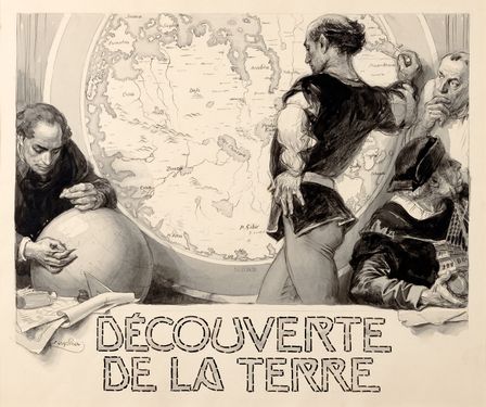 Découverte de la Terre (Objevování nových území), záhlaví kapitoly