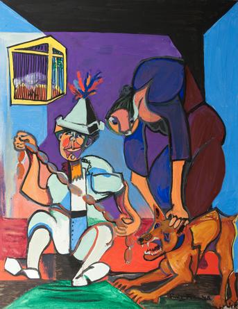 Boy and Dog