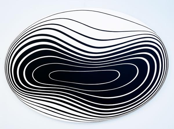 Vibration in White Ellipse 821