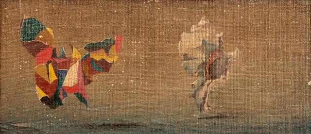 Imaginative Landscape / Town (double-sided painting)
