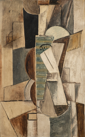 Young Man's Head (Head of a Man in a Top Hat)
